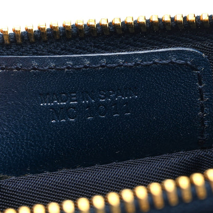 Christian Dior Monogram Mini Saddle Pochette Navy 8 of 11
