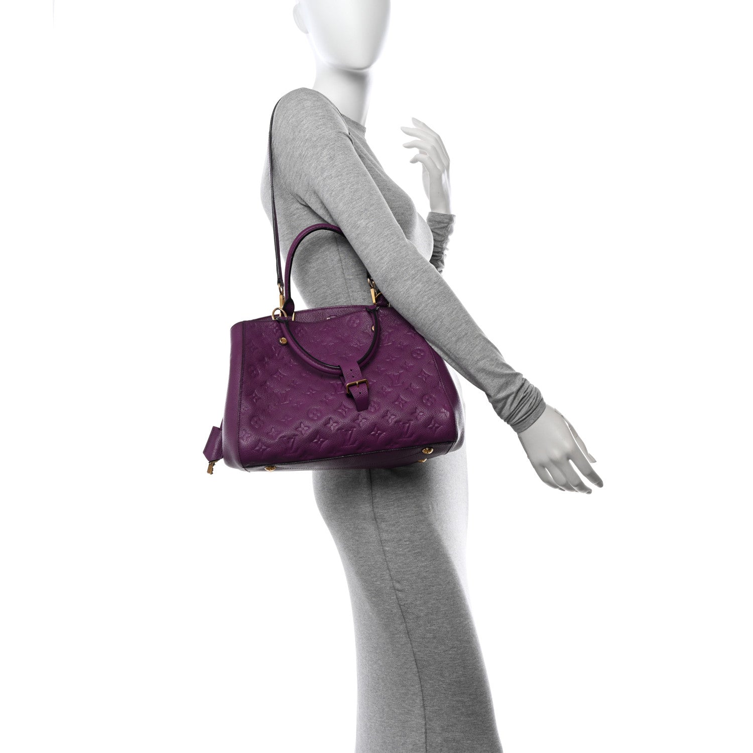 Louis Vuitton Empreinte Montaigne MM Amethyste 2 of 12