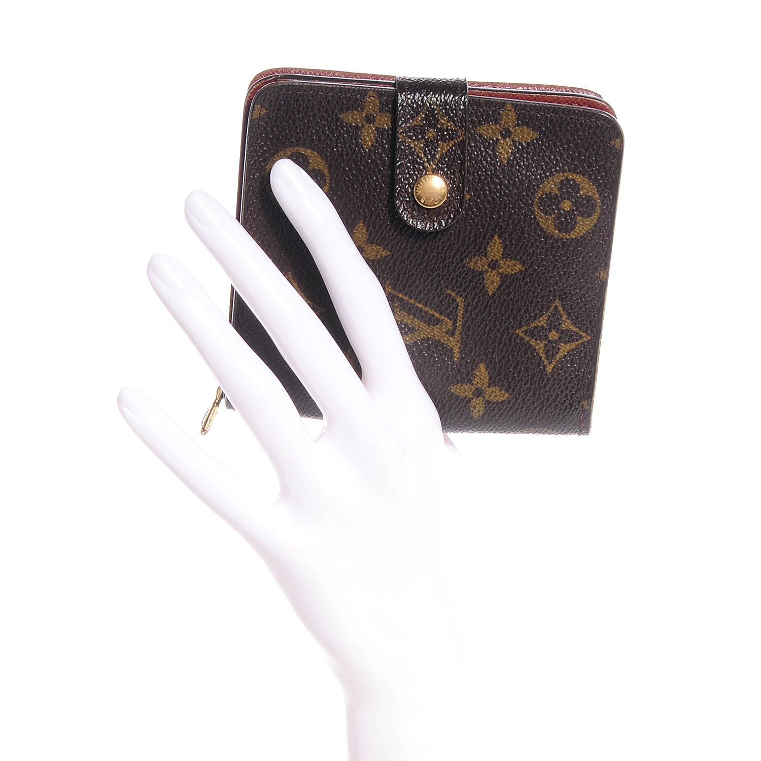 Louis Vuitton Monogram Compact Zippe Zipped Wallet 2 of 10