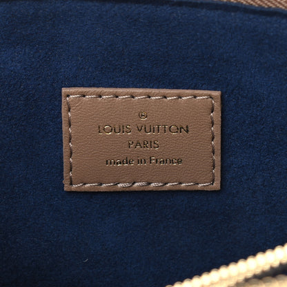 Louis Vuitton Lambskin Embossed Monogram Coussin PM Taupe 6 of 10