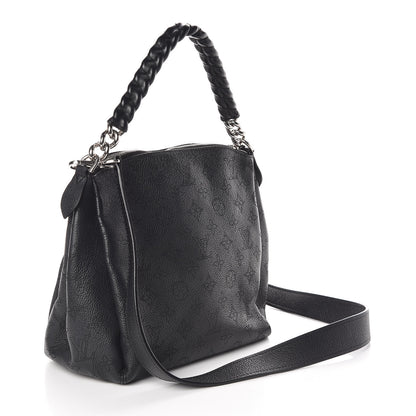 Louis Vuitton Mahina Babylone Chain BB Black 3 of 9