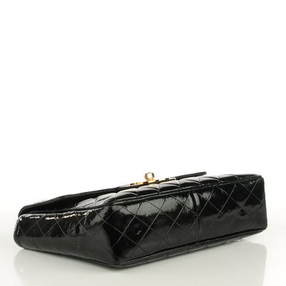 Chanel Patent Quilted XL Flap Black 4 of 12