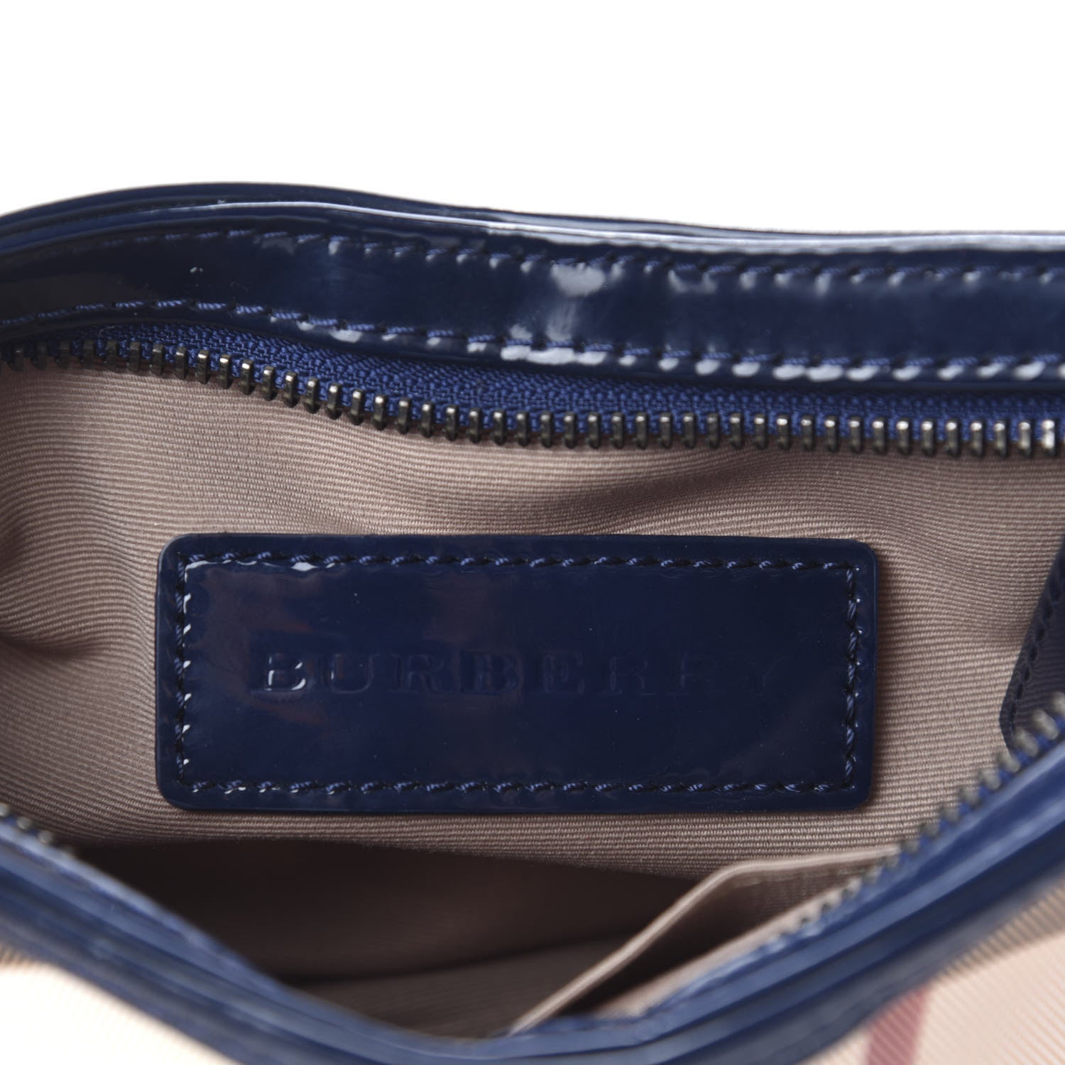 Burberry Nova Check Mini Shoulder Bag Black 8 of 11