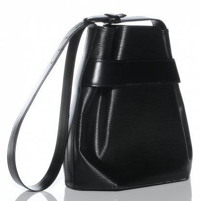 Louis Vuitton Epi Sac D'Epaule Black 3 of 7