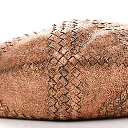 Bottega Veneta Metallic Cervo Deerskin Large Hobo Rame Ossidato 8 of 9