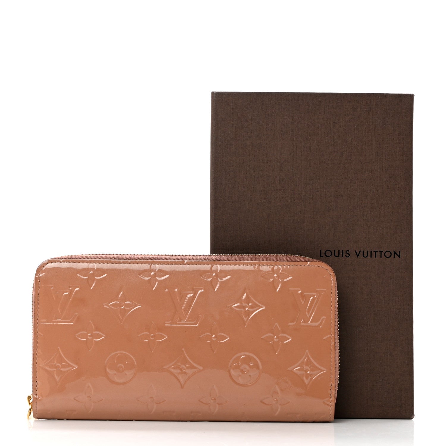 Louis Vuitton Vernis Zippy Wallet Rose Velours 10 of 10