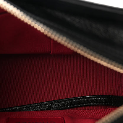 Chanel Aged Calfskin Quilted Charms Small Gabrielle Hobo Black 5 of 10
