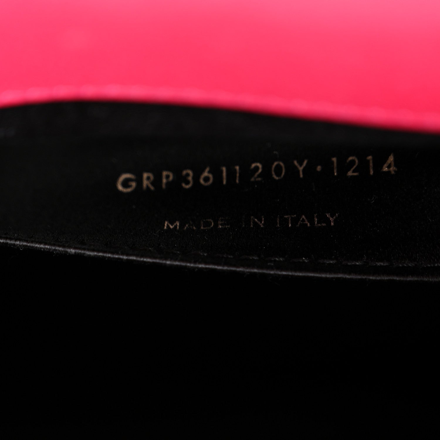 Saint Laurent Calfskin Monogram Large Belle De Jour Clutch Lipstick Fuchsia 7 of 12
