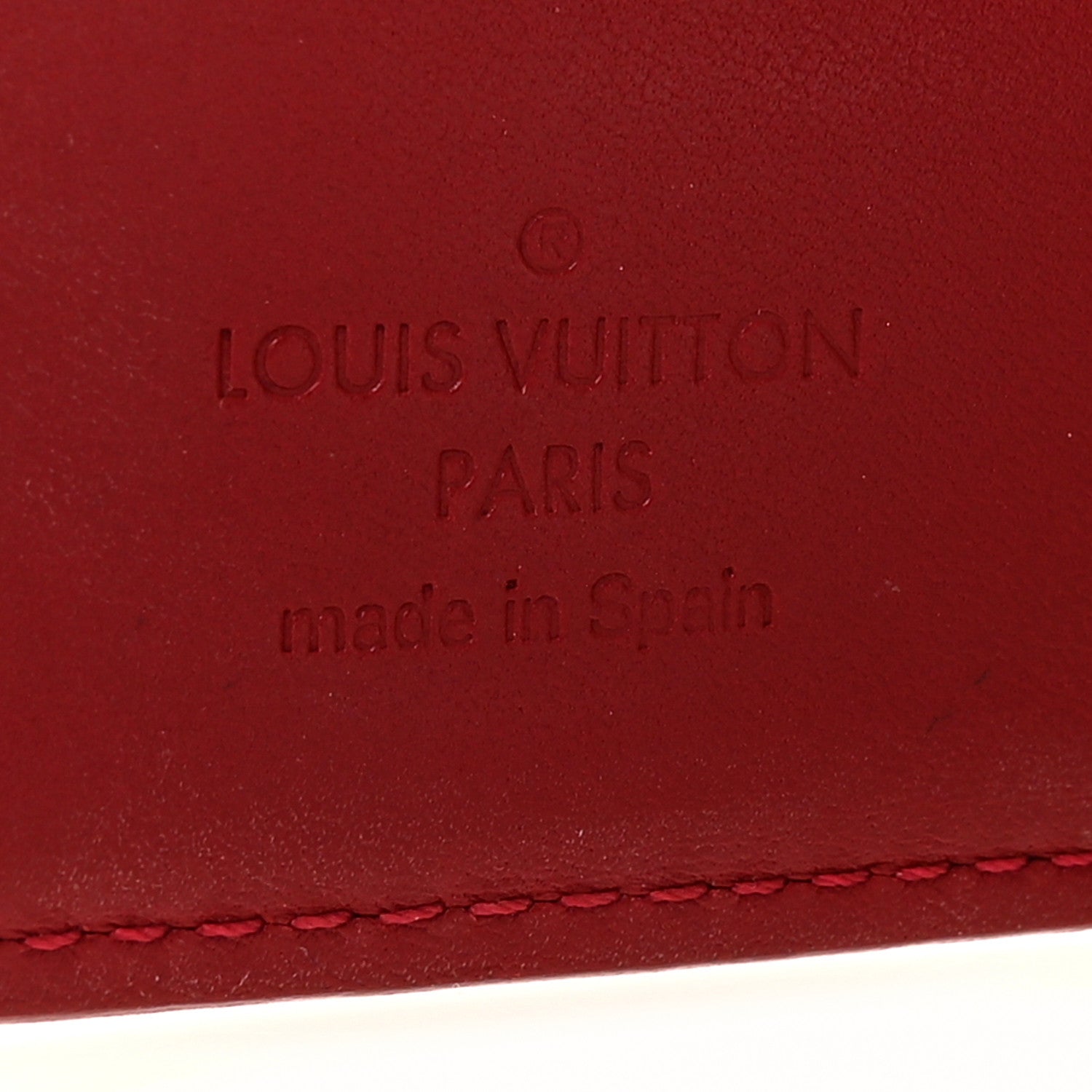 Louis Vuitton Vernis Small Ring Agenda Cover Pomme D'Amour 6 of 6