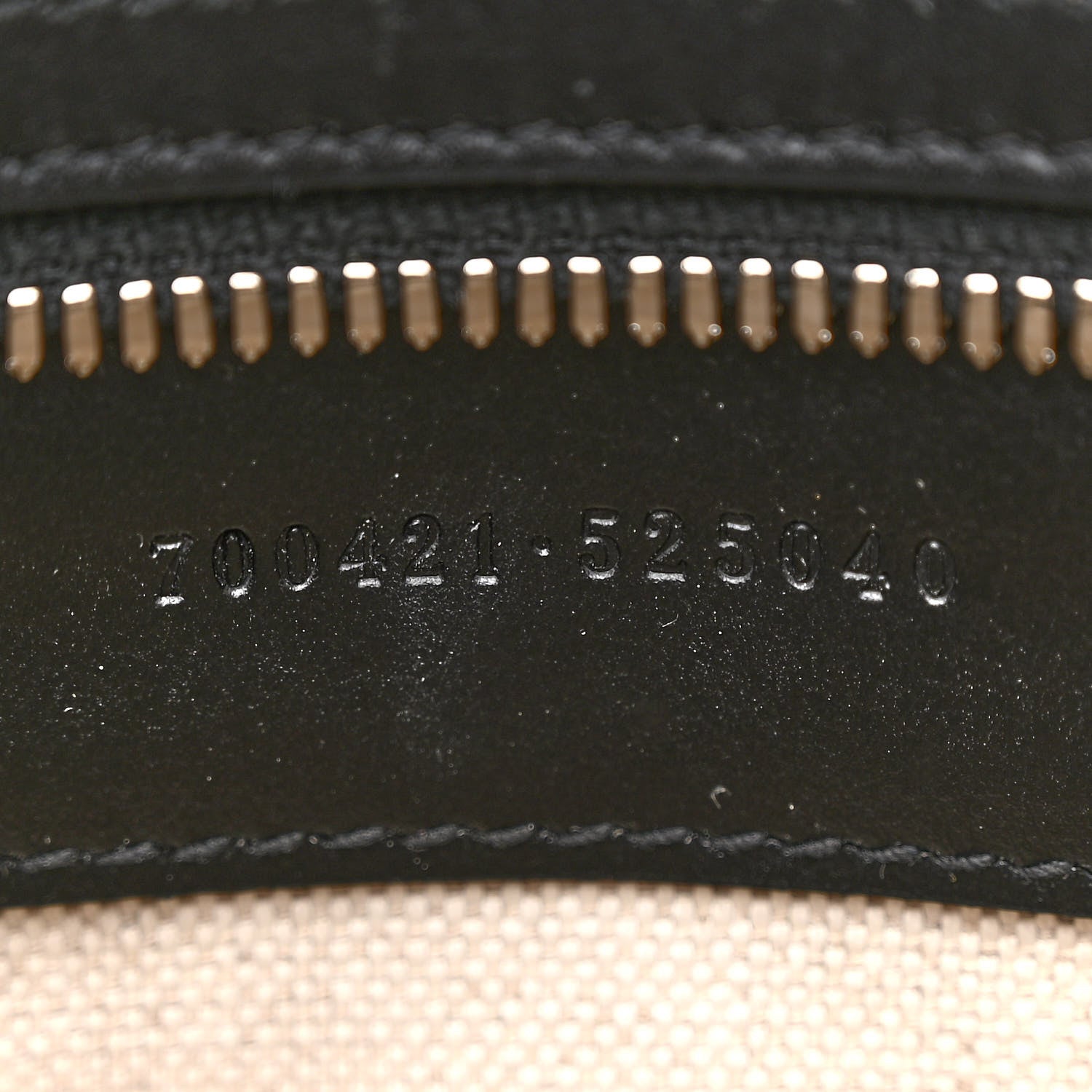 Gucci Calfskin GG Tennis Embossed Medium Tote Bag Black 7 of 11