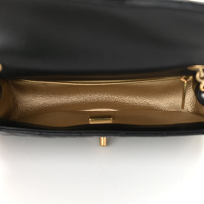 Chanel Lambskin Quilted Mini Rectangular Pearl Crush Flap Black 5 of 11
