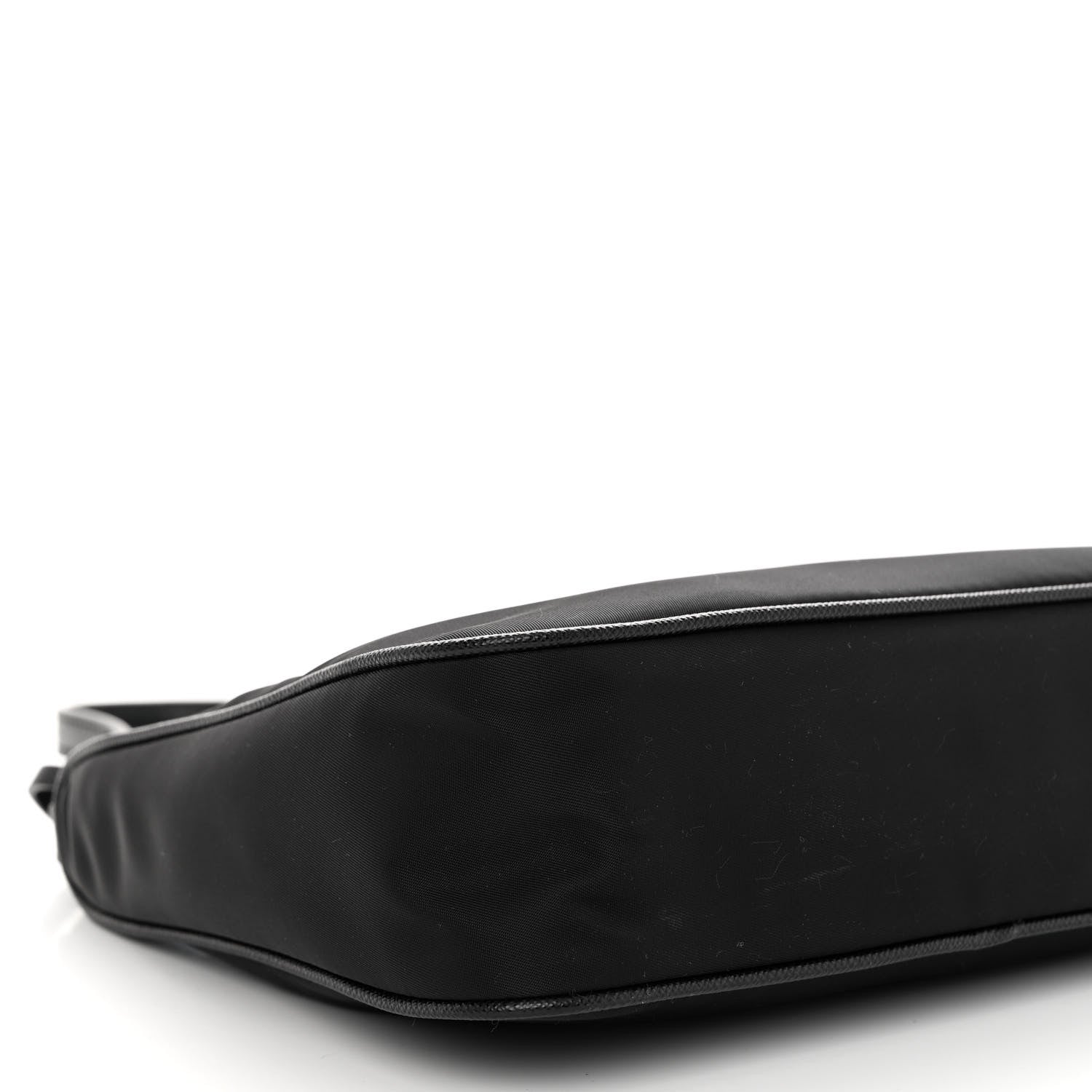 Prada Tessuto Nylon Saffiano Mini Re-Edition 2005 Bag Black 8 of 9