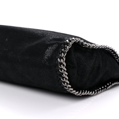 Stella McCartney Embellished Shaggy Deer Small Falabella Fold Over Tote Black 8 of 11