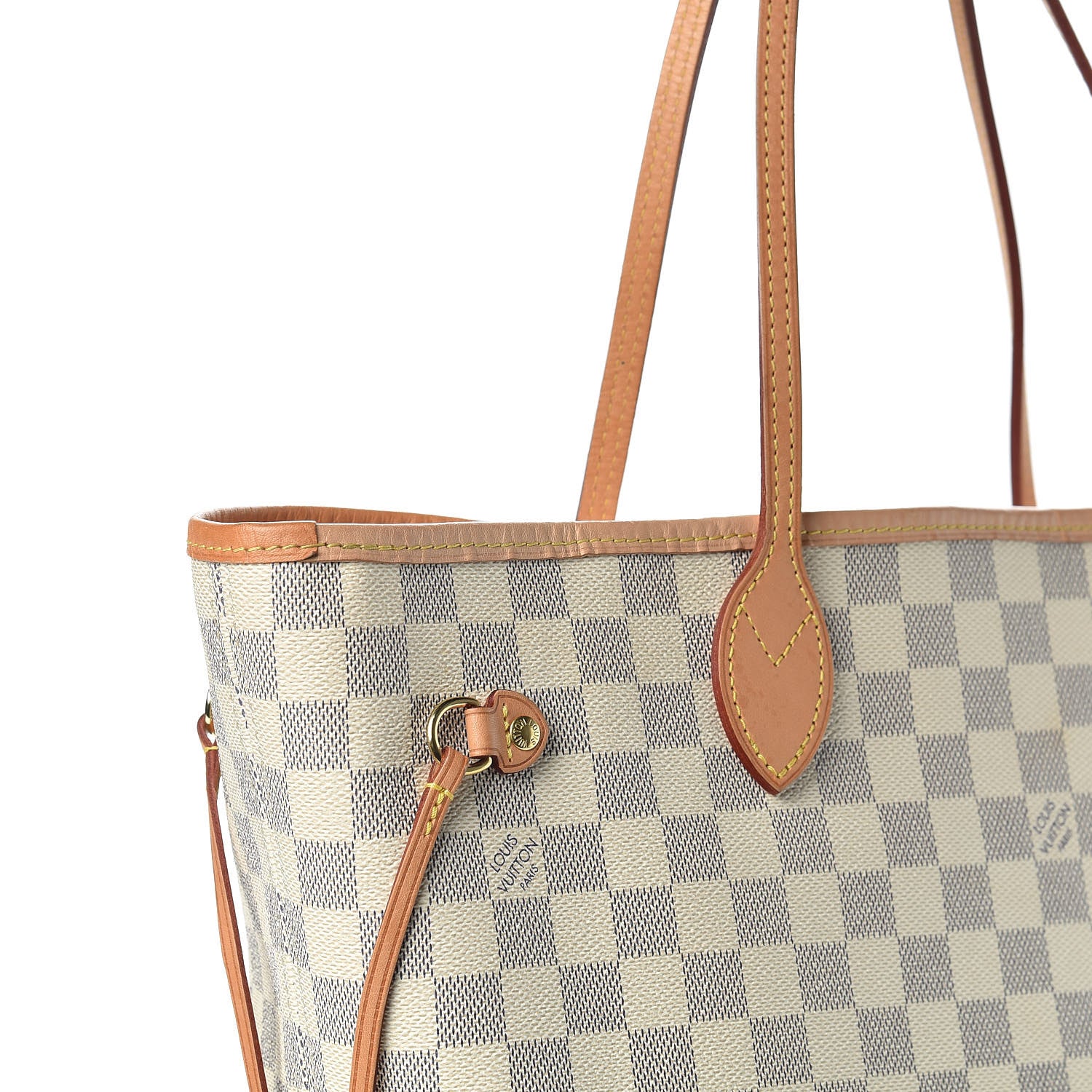 Louis Vuitton Damier Azur Neo Neverfull MM Rose Ballerine 15 of 20