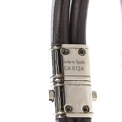 Louis Vuitton Epi Keep It Twice Bracelet 17 Moka 3 of 3