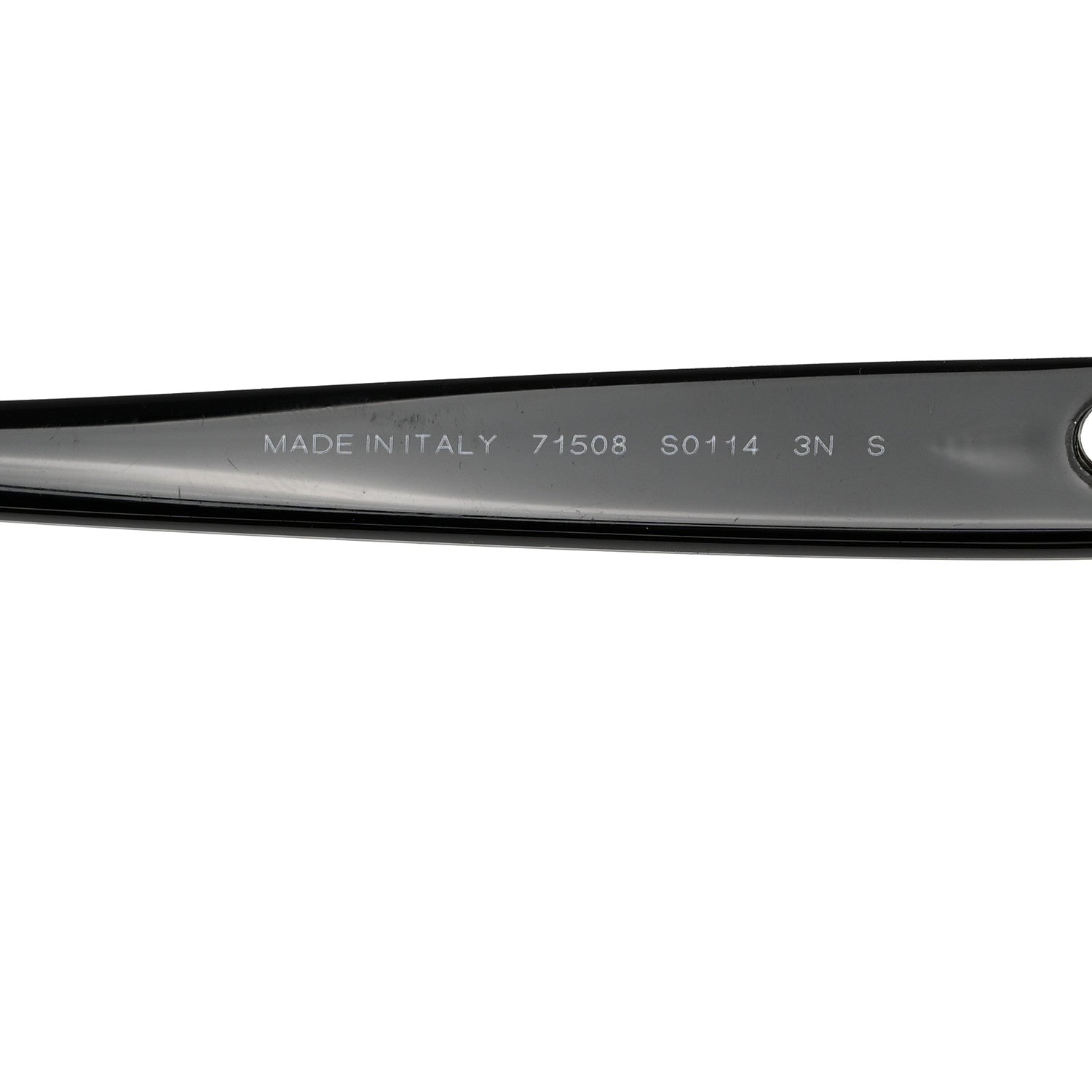 Chanel Acetate Pearl Oval Sunglasses S0114 Black 5 of 8