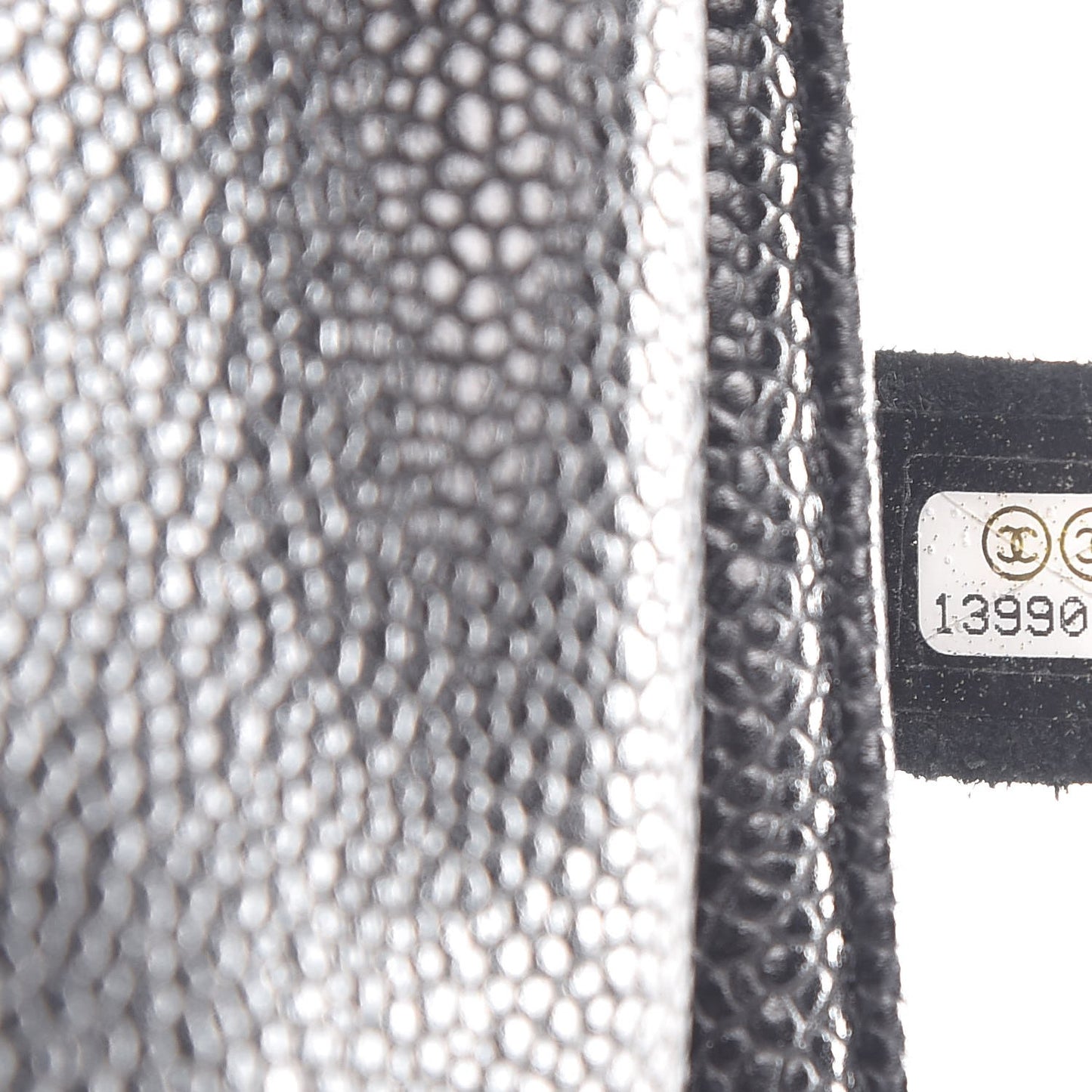 Caviar Half Moon Wallet On Chain WOC Black