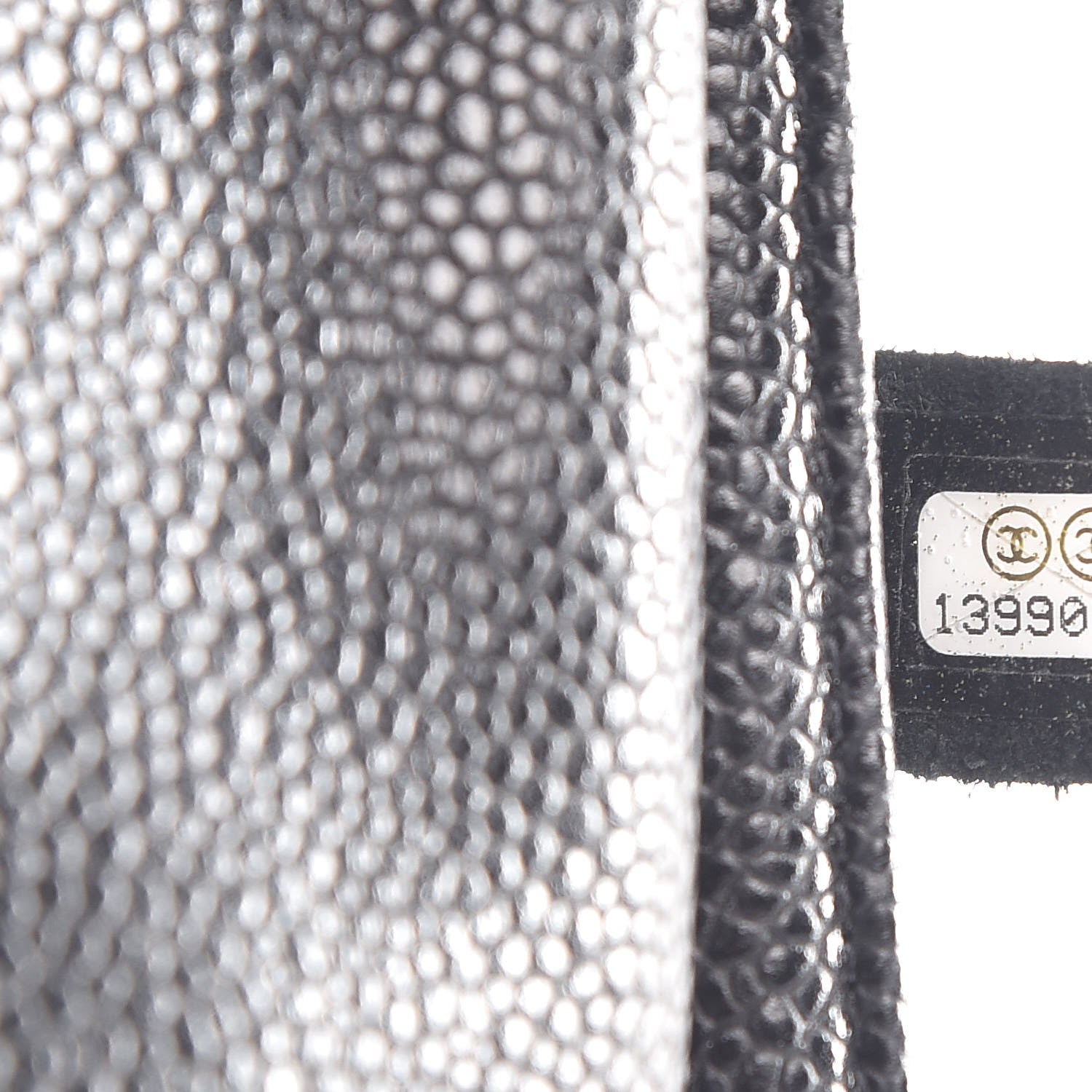 Chanel Caviar Half Moon Wallet On Chain WOC Black 8 of 13
