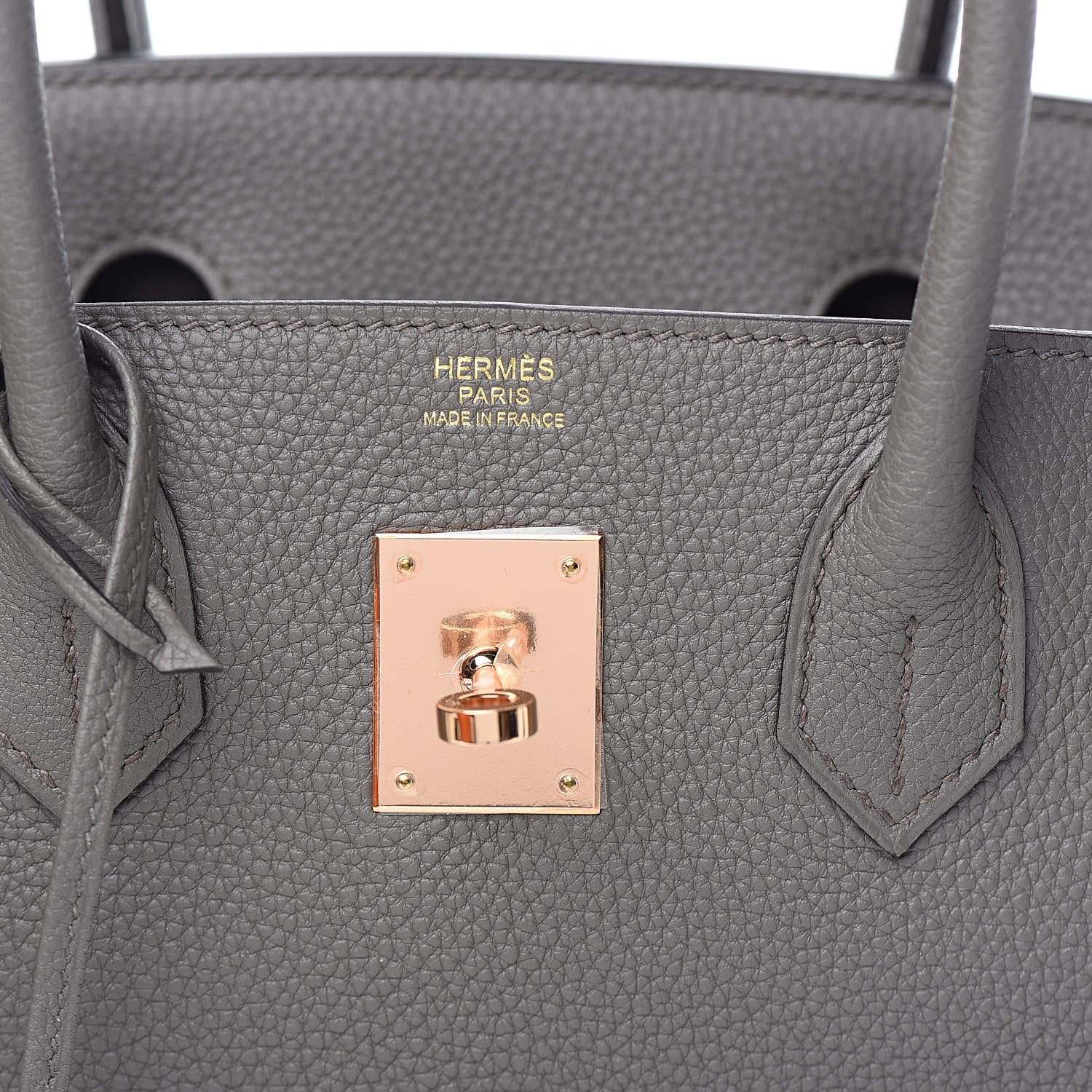 Hermes Togo Birkin 30 Etain 20 of 32