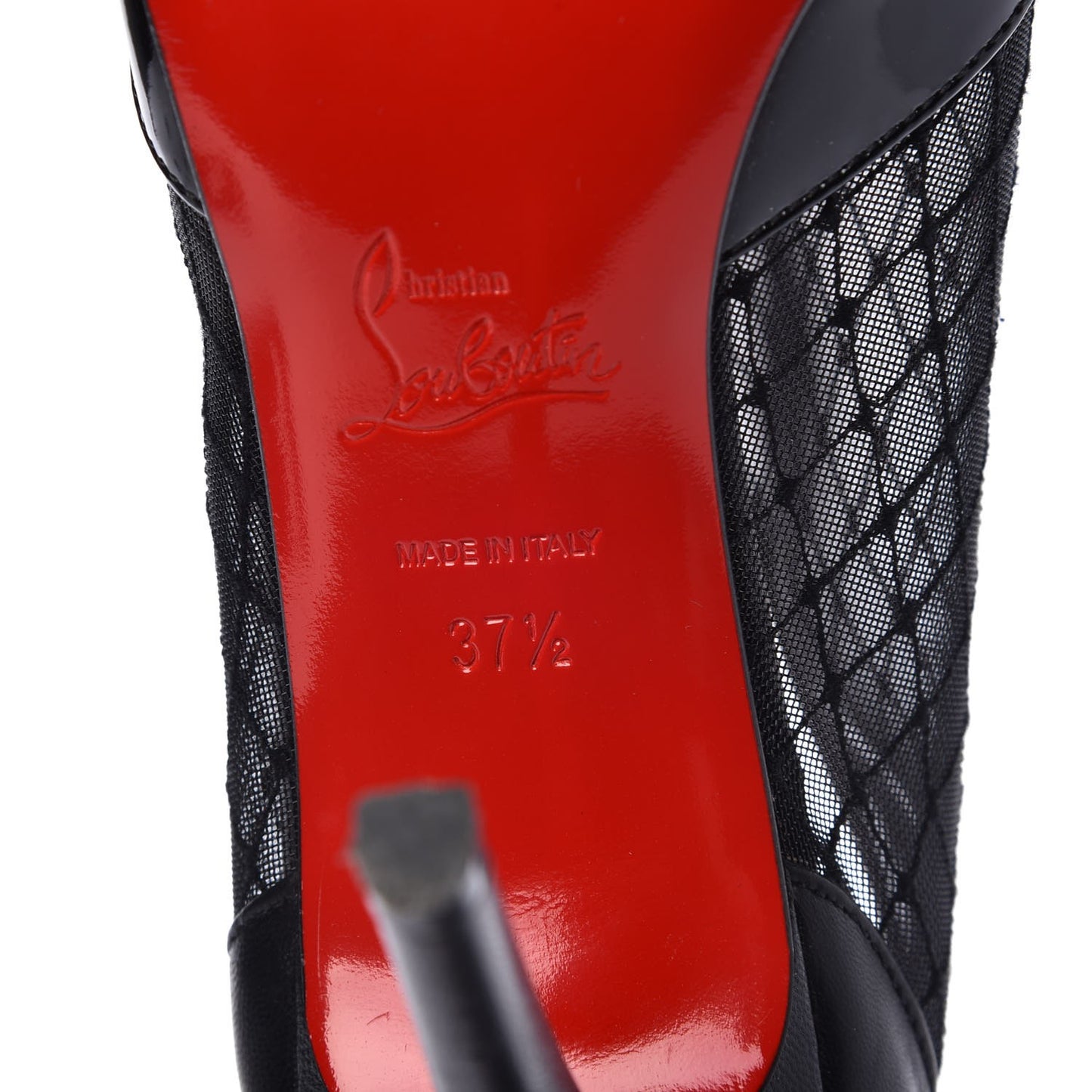 Kid Patent Resile Brode Filette 100 Ankle Boots 37.5 Black