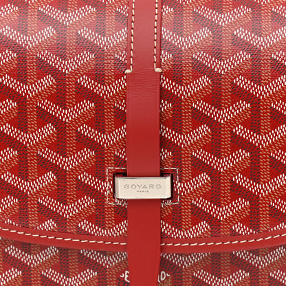 Goyard Goyardine Belvedere II PM Messenger Bag Red 7 of 9