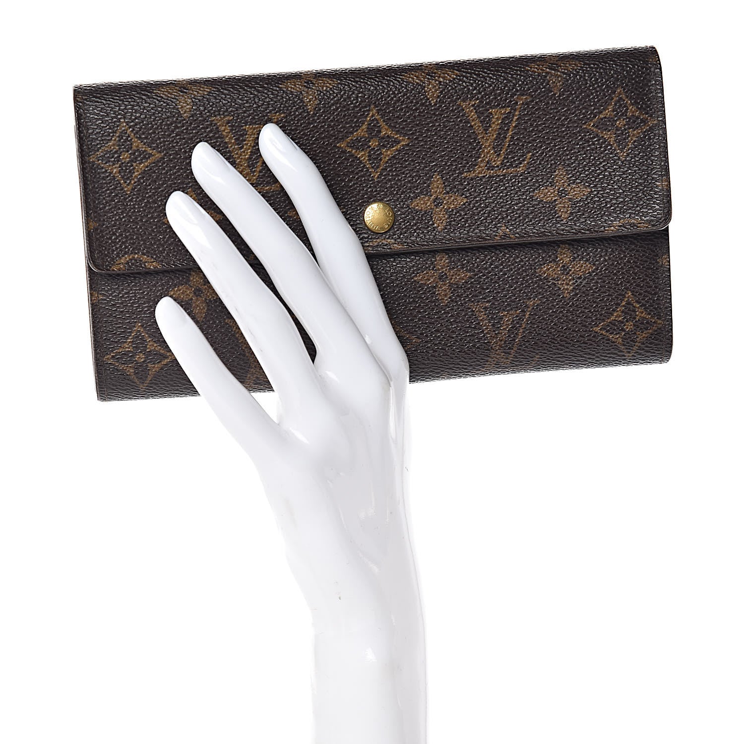 Louis Vuitton Monogram Sarah Wallet 2 of 8