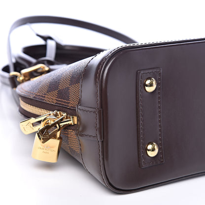 Louis Vuitton Damier Ebene Alma BB 7 of 10