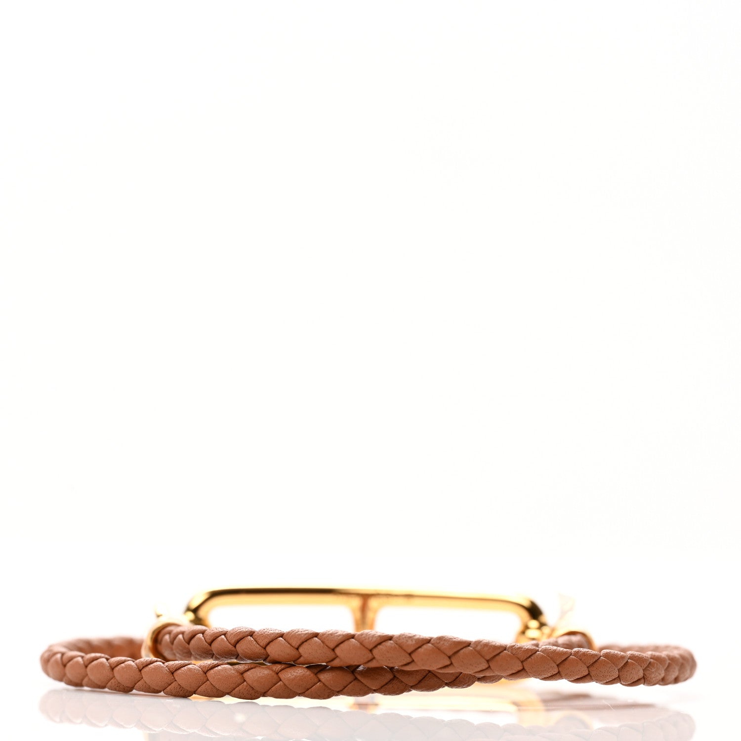 Hermes Swift Roulis Double Tour Bracelet T1 Gold 3 of 5