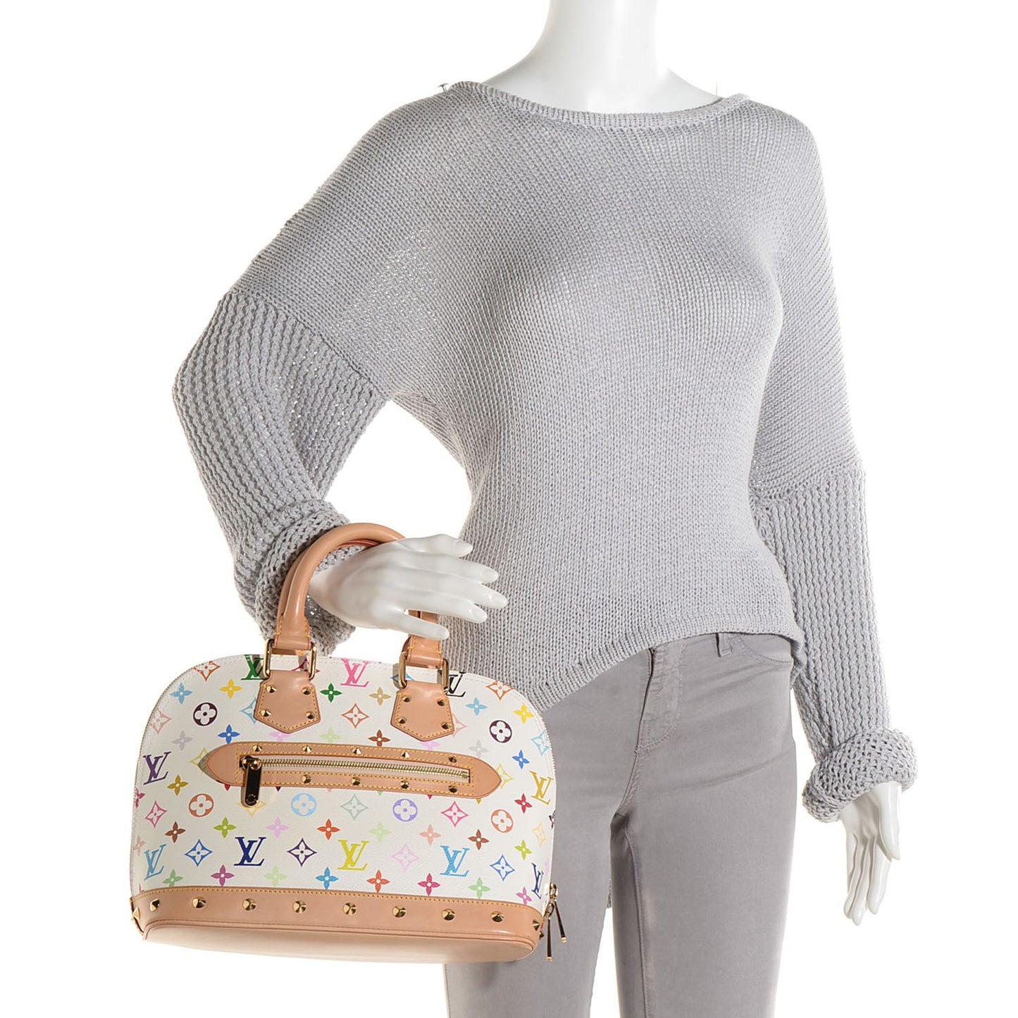 Monogram Multicolor Alma White