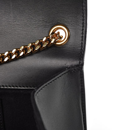 Saint Laurent Smooth Calfskin Medium Classic Monogram Kate Tassel Satchel Black 13 of 18
