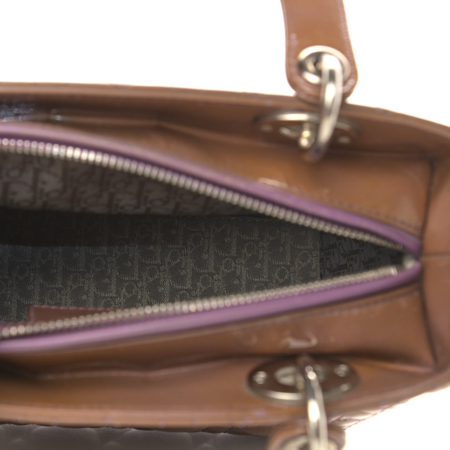Patent Cannage Medium Lady Dior