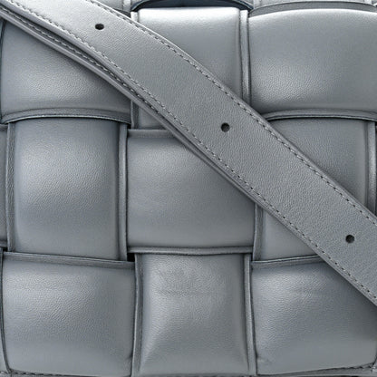 Bottega Veneta Nappa Maxi Intreccio Padded Cassette Crossbody Bag Thunder 8 of 10