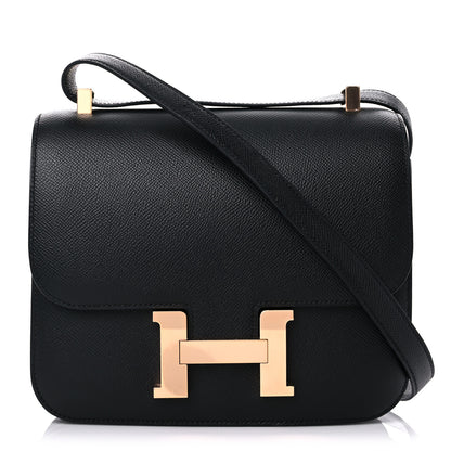 Hermes Epsom Constance 24 Black 1 of 14