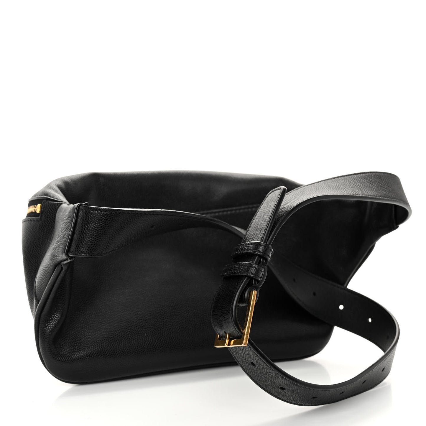 Grain De Poudre Monogram Belt Bag Black