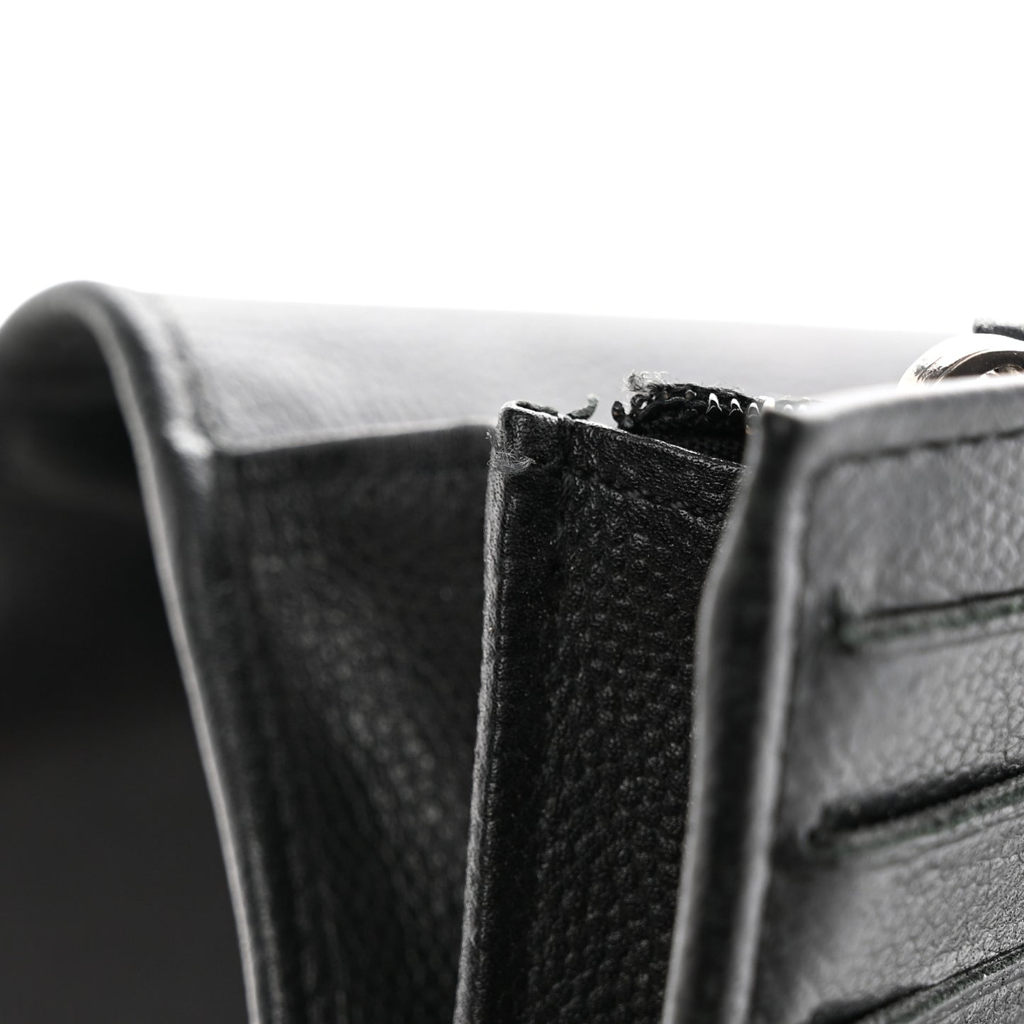 Caviar Sevruga French Long Wallet Black