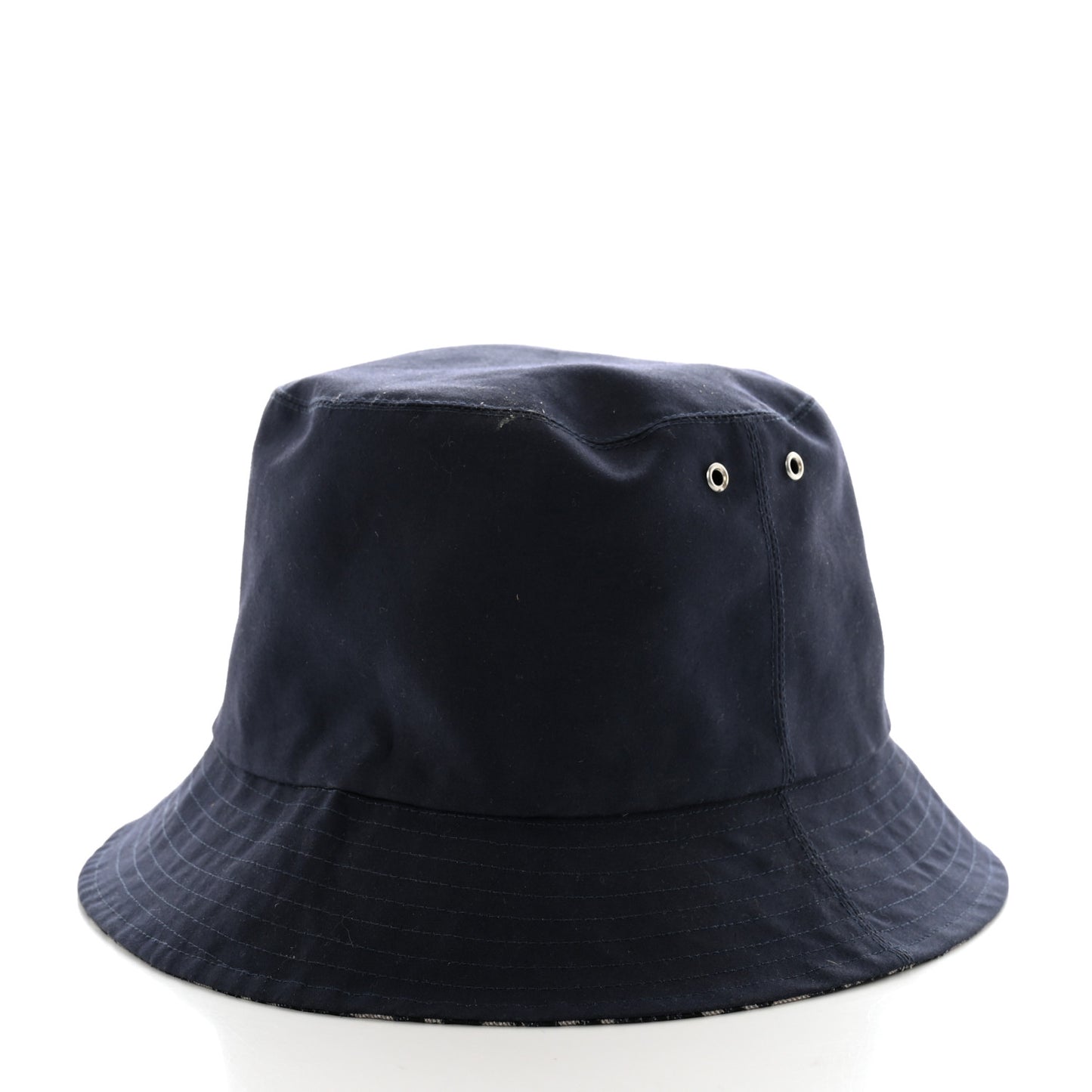 Oblique Reversible Teddy-D Brim Bucket Hat Blue