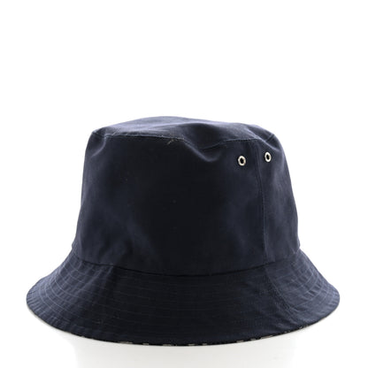 Christian Dior Oblique Reversible Teddy-D Brim Bucket Hat Blue 5 of 8