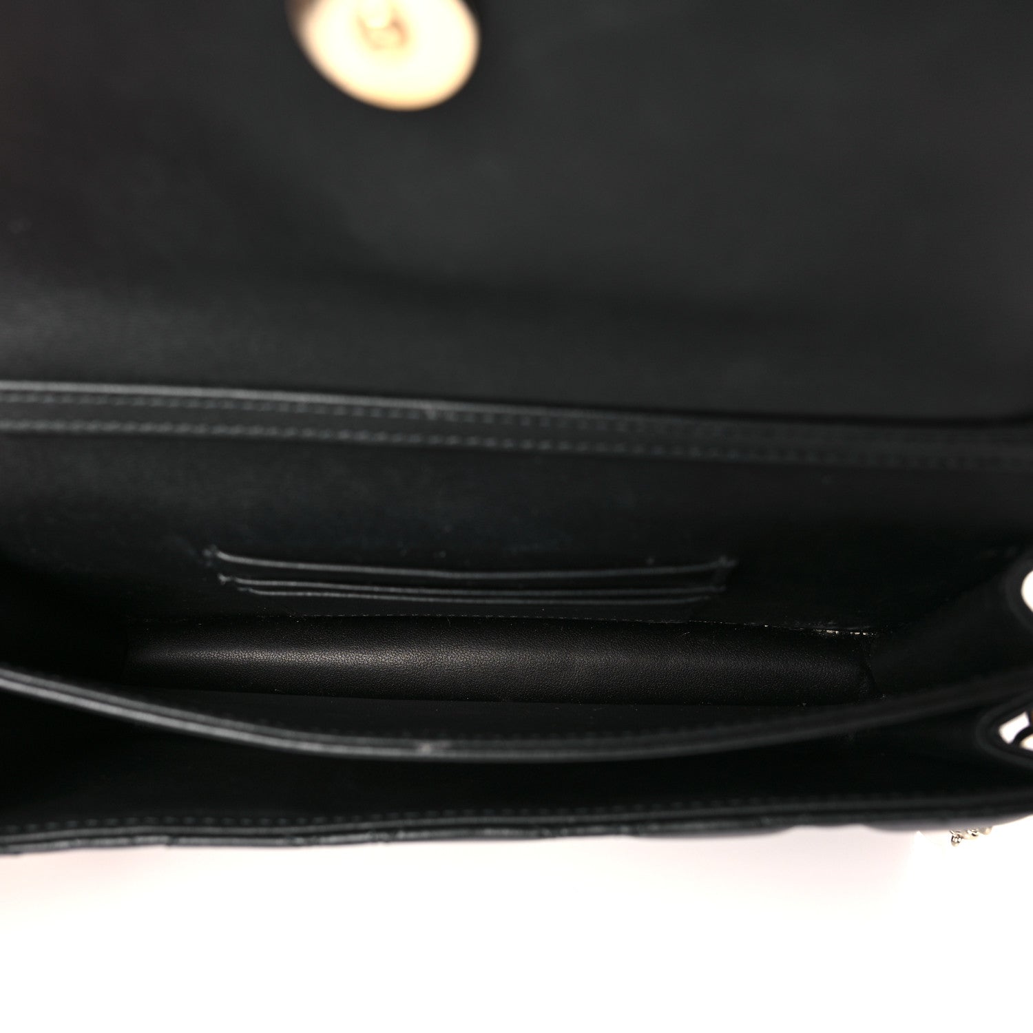 Christian Dior Lambskin Cannage Mini My Dior Bag Black 5 of 9