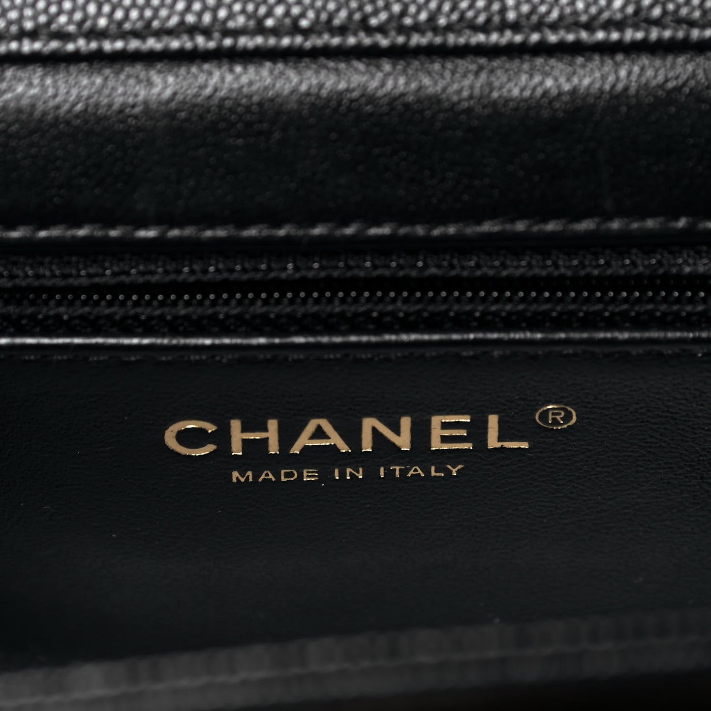 Caviar Quilted Small Business Affinity Flap Black