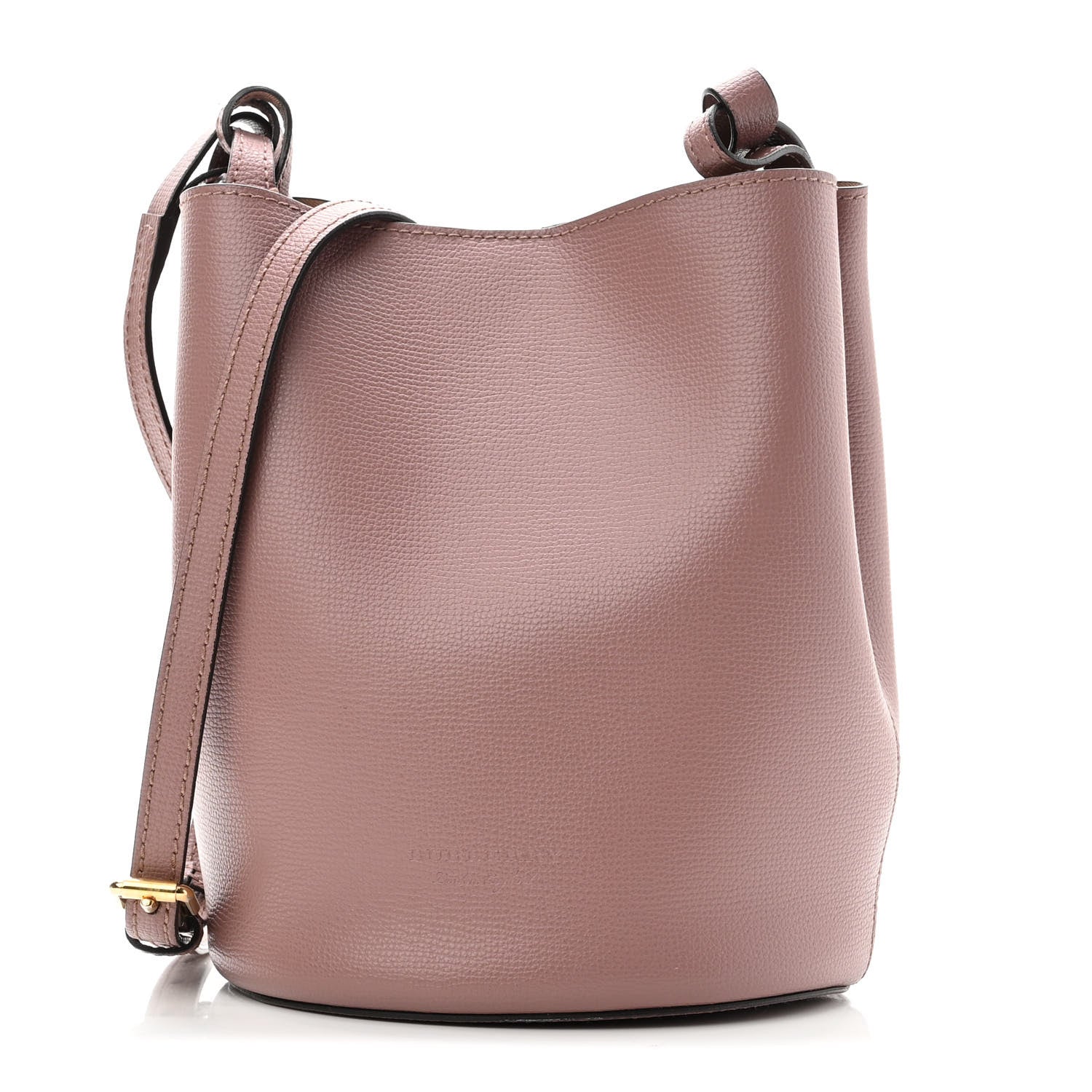 Burberry Haymarket Check Colours Small Lorne Bucket Crossbody Light Elderberry 1 of 10