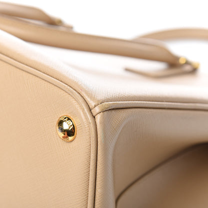 Prada Saffiano Medium Galleria Double Zip Tote Sabbia 16 of 20