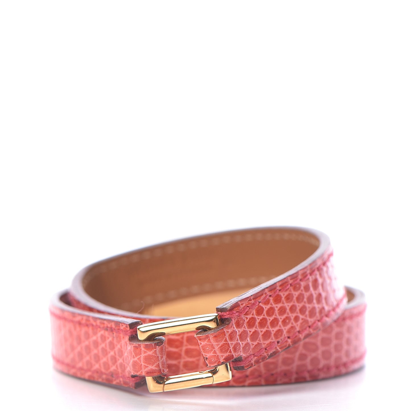 Lizard Rivale Double Tour Bracelet S Bougainvillea