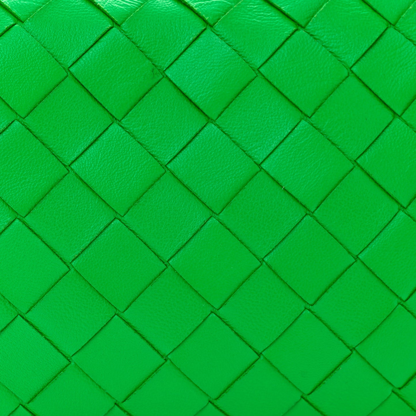 BOTTEGA VENETA Nappa Intrecciato Mini Loop Camera Bag Parakeet