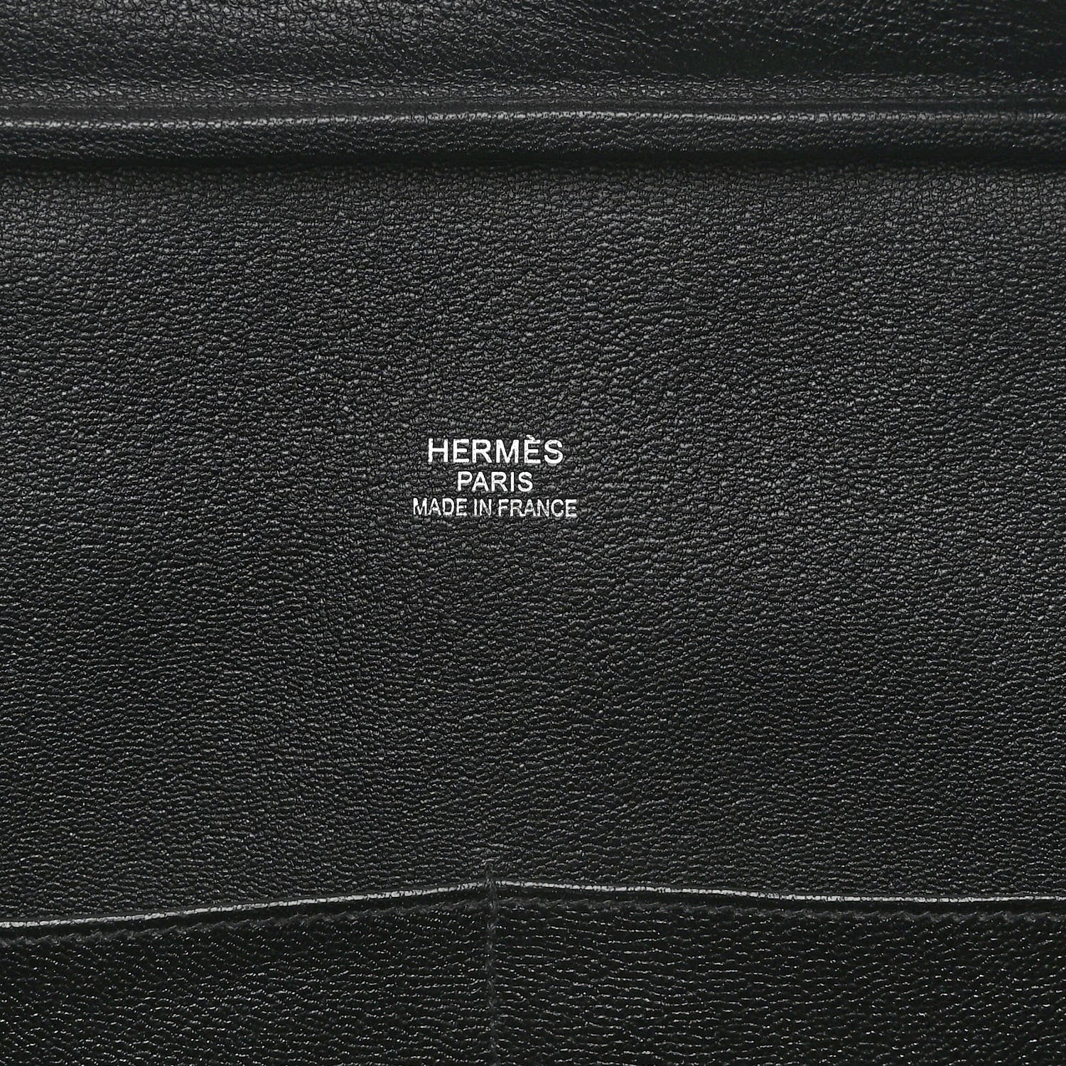 Hermes Evergrain Dr. No Plume 40 Black 6 of 9