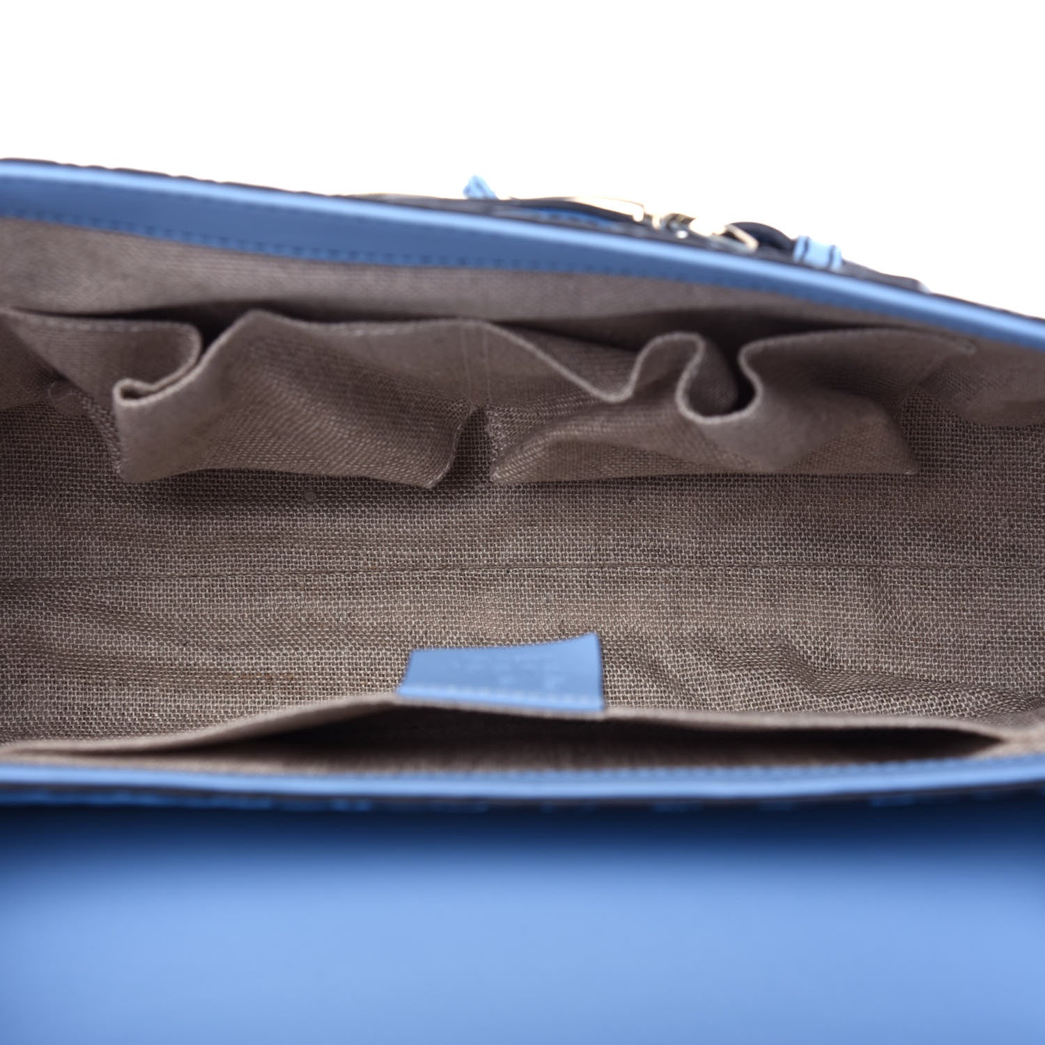 Gucci Microguccissima Medium Emily Chain Shoulder Bag Mineral Blue 5 of 11