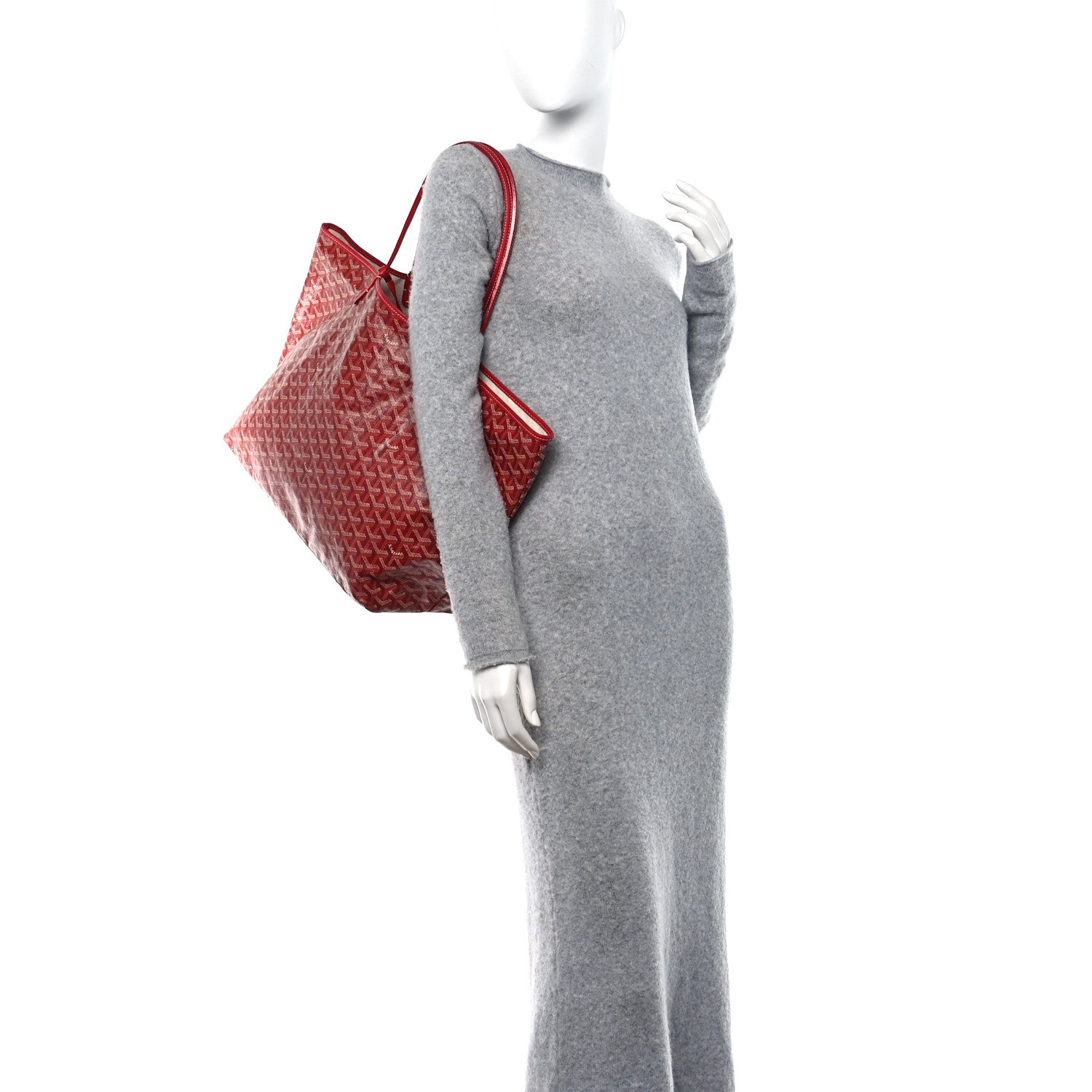 Goyard Goyardine Saint Louis GM Red 2 of 20