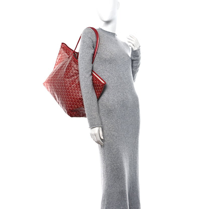 Goyard Goyardine Saint Louis GM Red 2 of 20