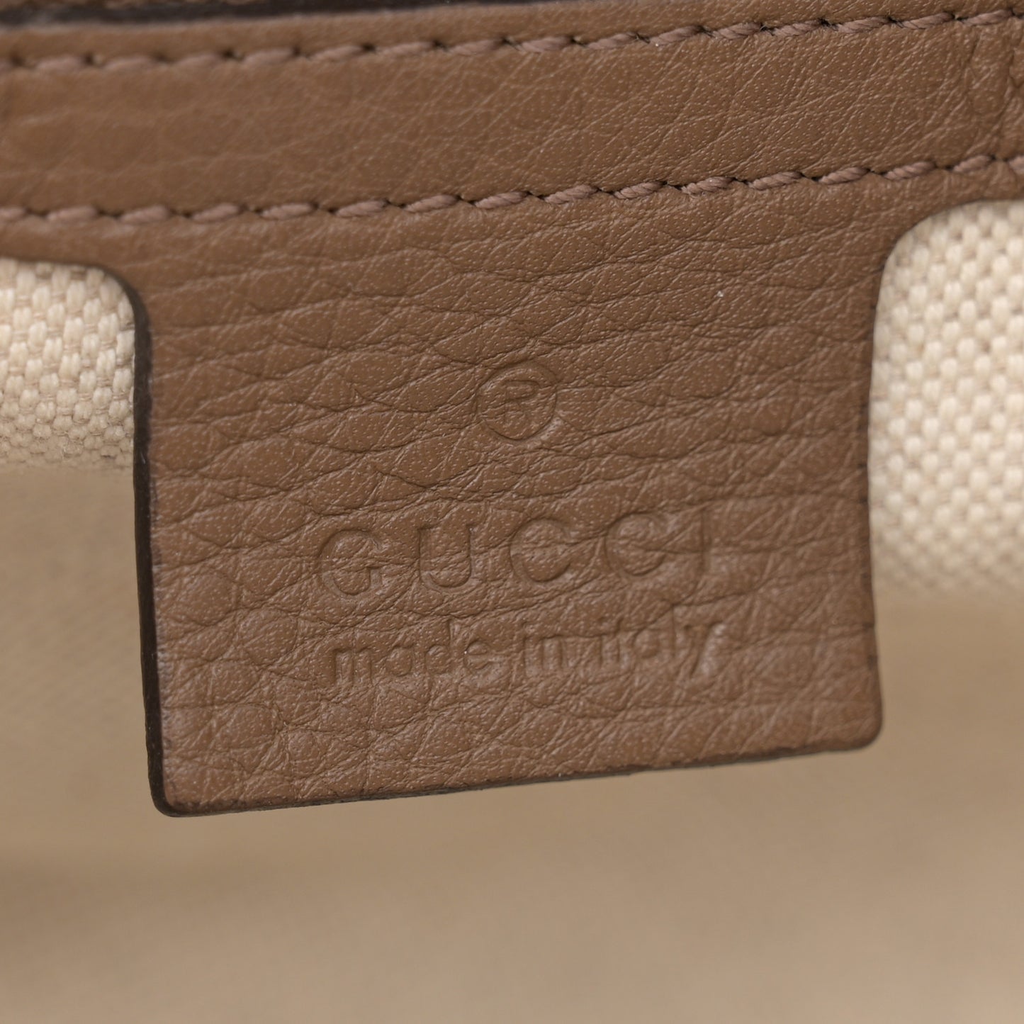 Pebbled Calfskin Medium Bamboo Shopper Tote Acero