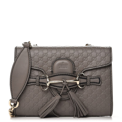Gucci Soft Microguccissima Mini Emily Chain Shoulder Bag Loess 1 of 9