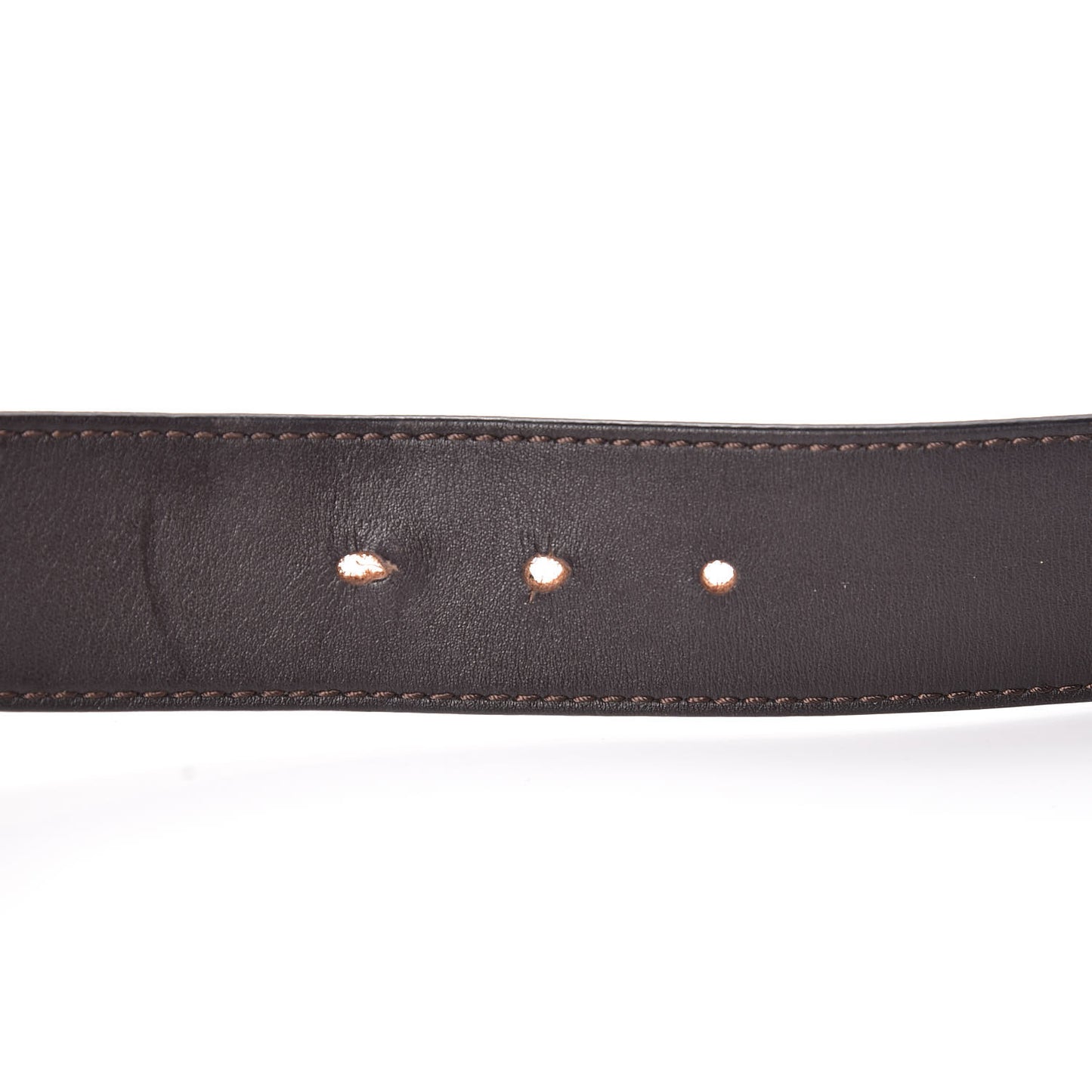 Calfskin 40mm LV Initiales Reversible Belt 100 40 Dark Brown Black